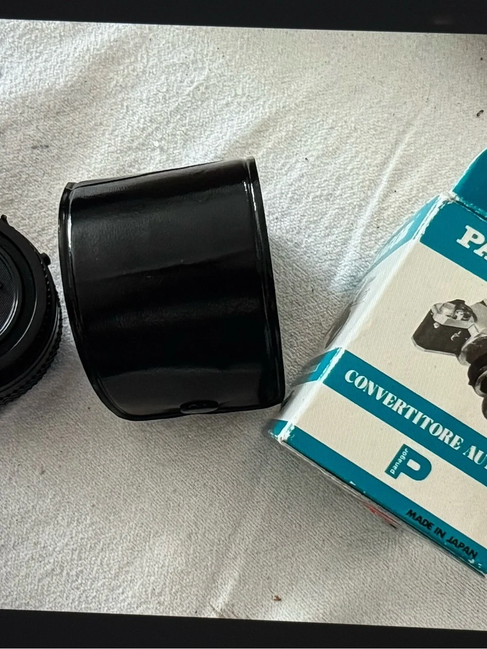 Pannor vintage camera lens